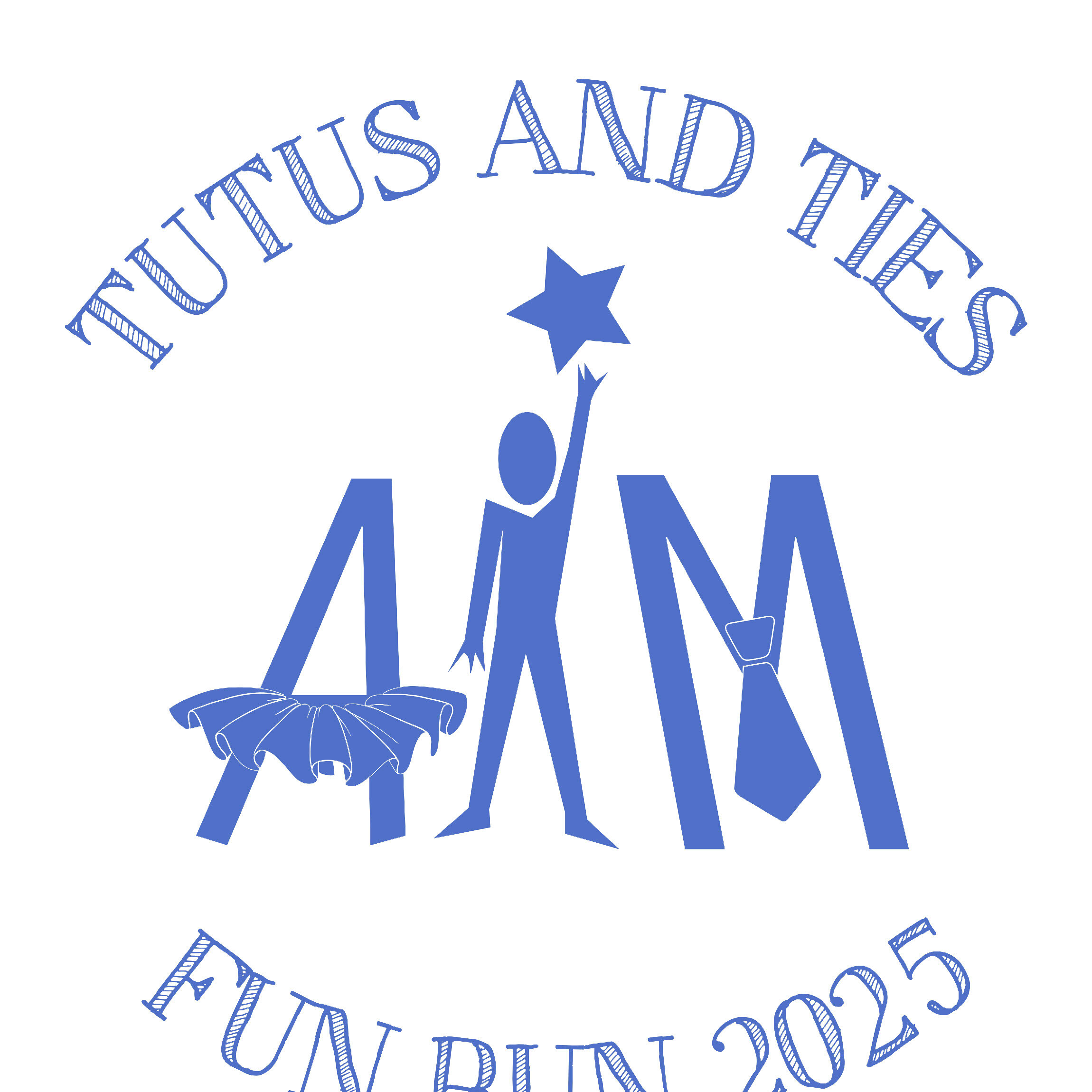 2025 Tutus & Ties Fun Run Registration - logo